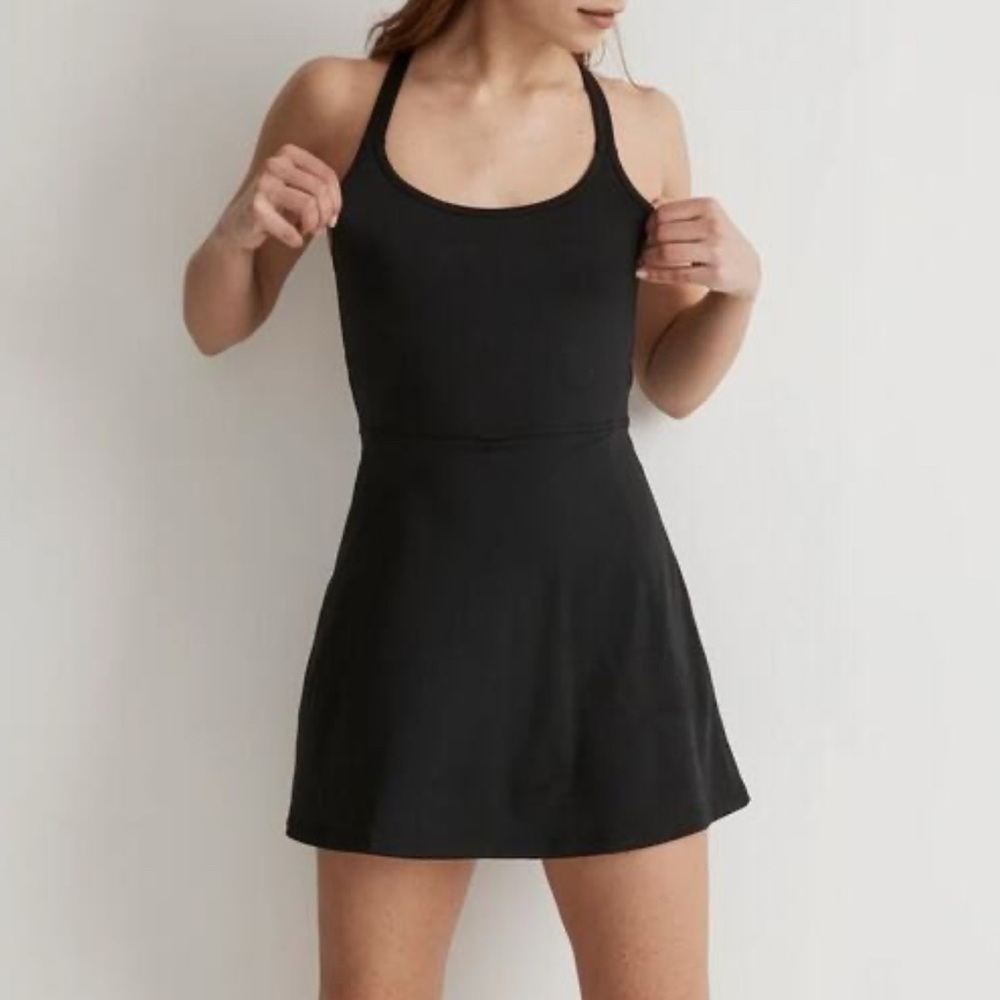 All in Motion Black Mini Dress size M